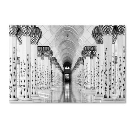 Hans Wolfgang Hawerkamp 'Sheik Zayed Mosque' Canvas Art,16x24